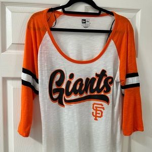 San Francisco giants women’s long sleeve shirt, extra-large